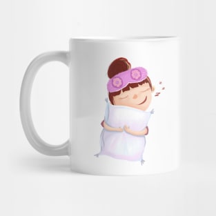 Girl and sleep Mug